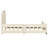Beige Twin Daybed With Appealing Classic Stripe Headboard - Hardware For Stability In Pleasant Construction A Long-Term And Stylish Bedroom-446708440