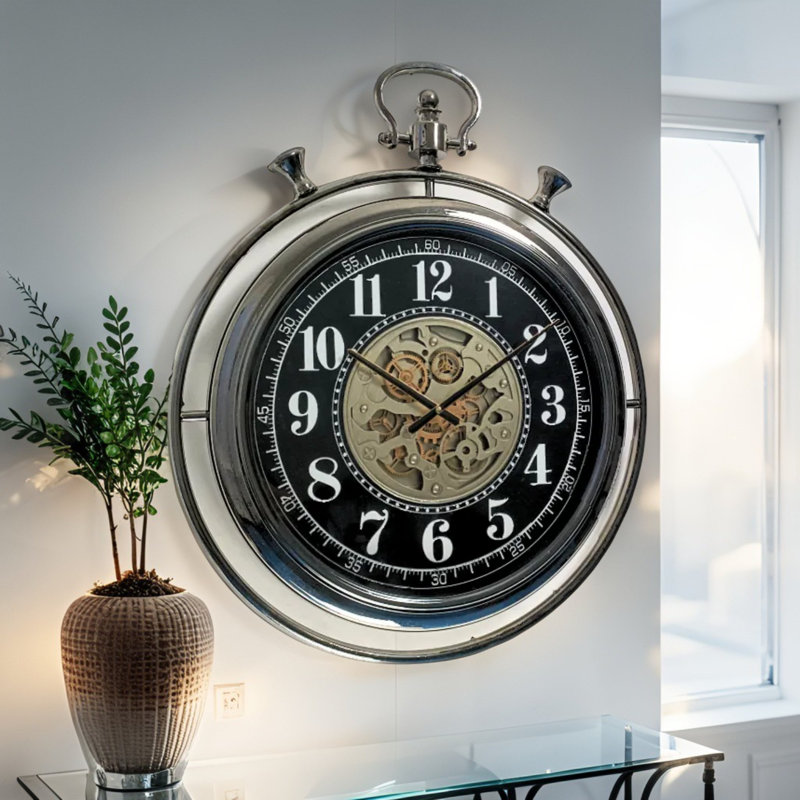 Metal Wall Clock