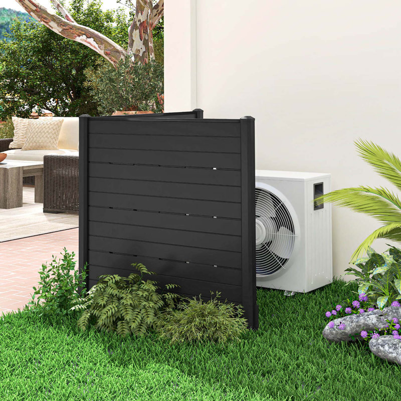 2 pièces Clôture d'intimité pour climatiseur L 48 po x H 46 po