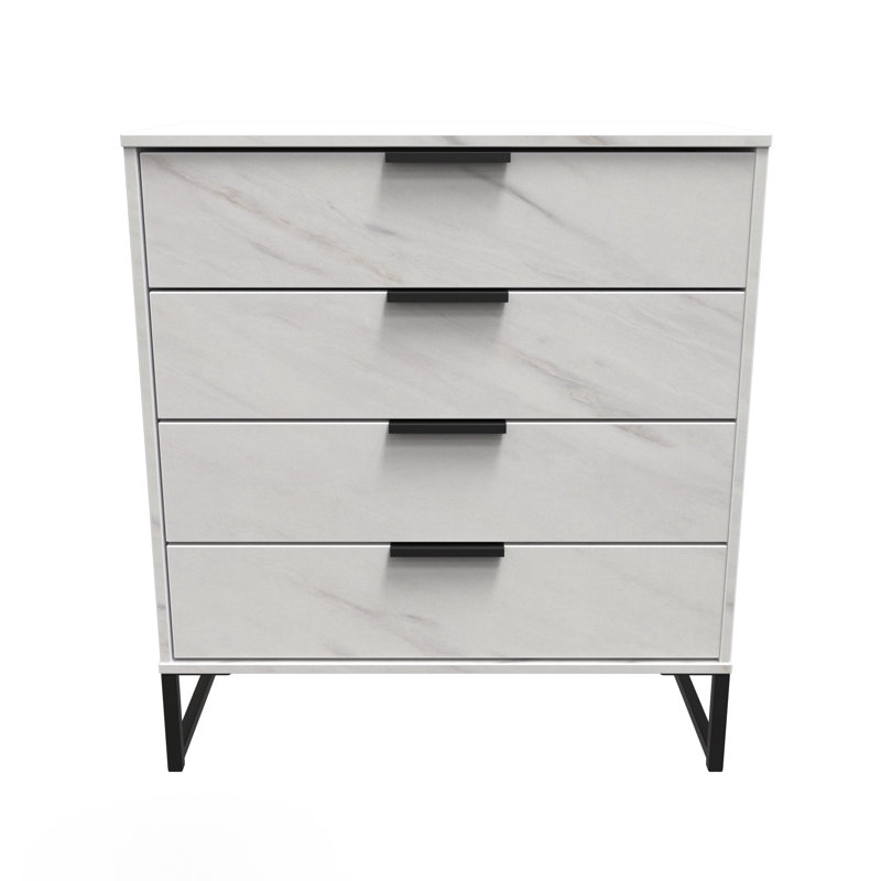 Turah 77cm W 4 - Drawer Chest of Drawers
