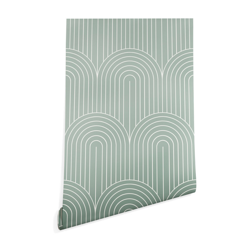 Panneau de papier peint adhésif Luchana, L 120 po x l 24 po