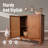 2-door Wood Carved Accent Cabinet-969539763