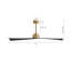Ventilateur de plafond CC 52 po avec télécommande Breeleigh, ventilateur de plafond intérieur, 3 pales en ABS-1951441897