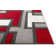 Ruby Geometric Area Rug