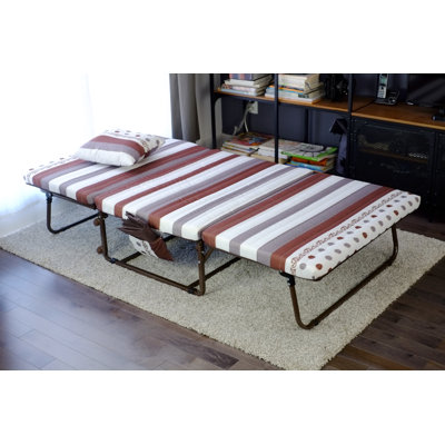 Upholstered Metal Bed