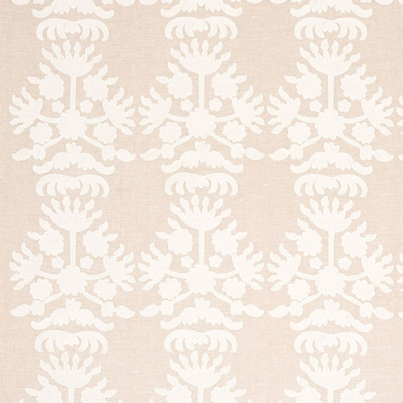 Tissu bohème cybèle, Naturel