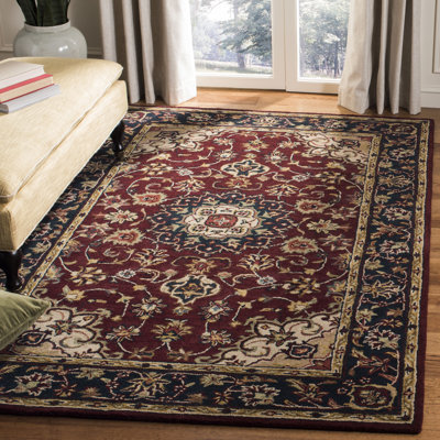 Mcauliffe Hand Tufted Wool Oriental Rug