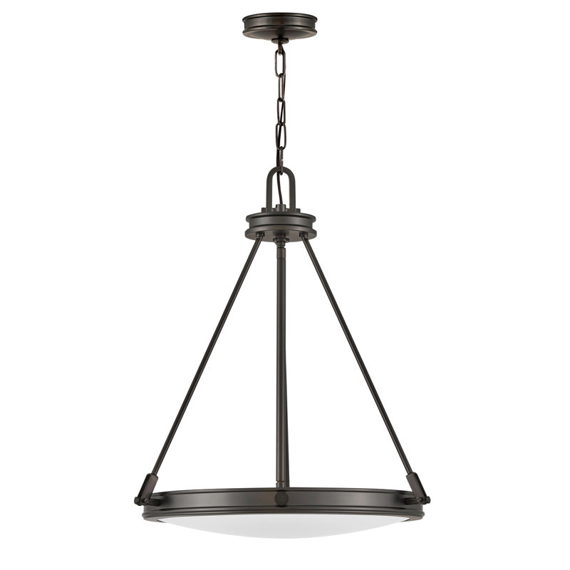 Luminaire suspendu à quatre lumières Collier - Oxyde noir