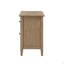 2-Drawer Nightstand With Round Bronze Pull Knobs