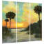 «Seaside Sunset», 3 pièces
