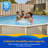 Blue Wave Belize 52-In Deep Above Ground Swimming Pool – With Steel Top Rails, Sand Filter, Skimmer, Overlap Liner, A-Frame Ladder & Maintenance Kit – Complete Outdoor Pool Accessories-10368517