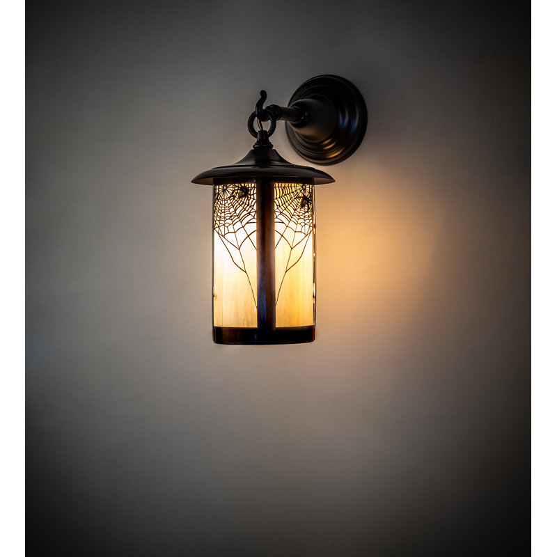 Fulton Spider Web 1 - Light Outdoor Wall Lantern