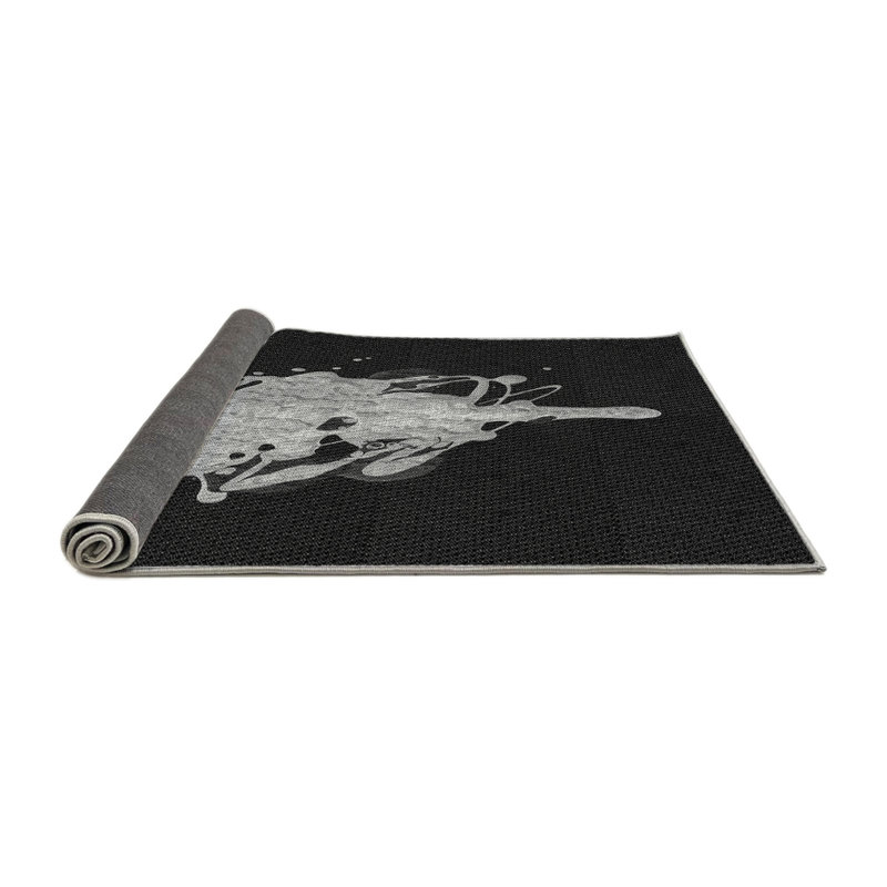 Abstract Indoor Rug, Round 7'