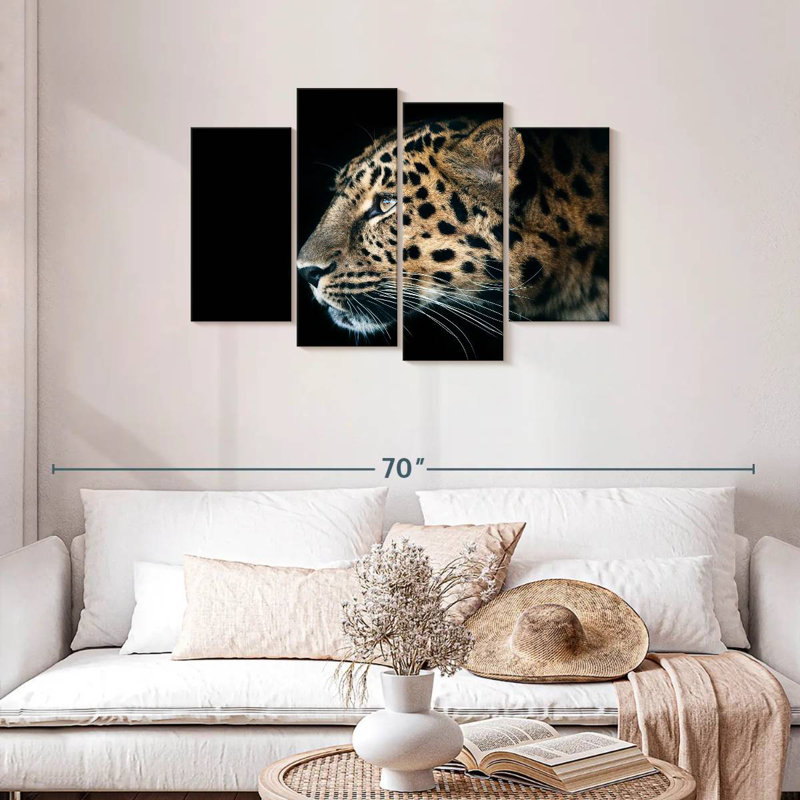 Brampt Cheetah Determination, 27" H x 43" W