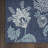 Rectangle Pamilyn Floral Polypropylene Indoor/Outdoor Area Rug in White/Navy Blue-787906463