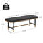 Banc rembourré en similicuir Makayla-1096098522