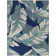 Tapis bleu sarcelle intérieur / extérieur Bissen