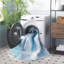 Tapis ivoire / bleu Doleman 807-1178633848