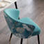 Dining Chair Set of 1, Upholstered Kitchen Chair, Comfortable Seat, Velvet-Draped with Stitching, Mid-Century Modern, Easy Assembly, Living Room Lounge-854302725