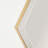 Elongated Diamond Mirror-Brass