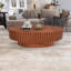 Table basse ovale fabriquée à la main-1832288995