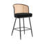 Tabouret de bar et de comptoir rembourré Cane-382988431-400685741-382988416