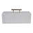 Decorative Rectangular Marble Box With Metal Handle For Home Decor - Marble Storage Organizer With Lid For Jewelry And Keepsake Decor - 16", White-1637970658