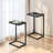 C-shaped End Table, Set Of 2