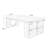 Tan Rectangular Solid Wood desk-1029139942