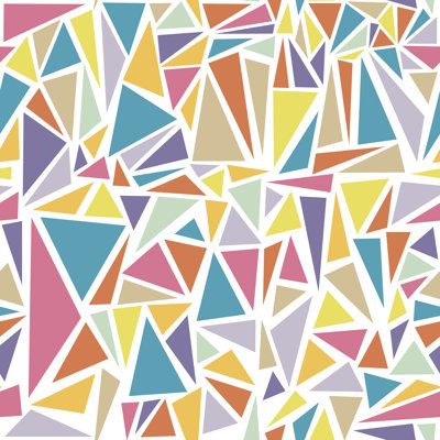 " Retro 80S Pattern Background " by Cienpies