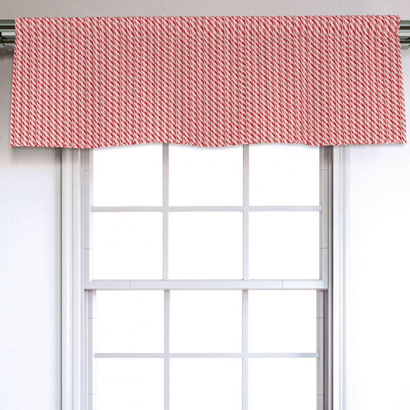 Sateen Ruffled Window Valance