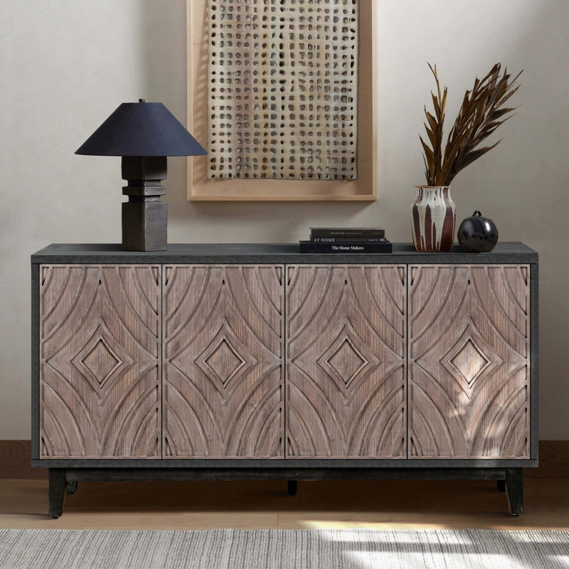 Accent Chests / Cabinets Accent Cabinet, Antique Black