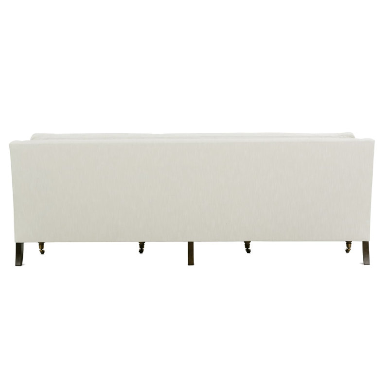 Madeline Sofa, Natural, Chocolate, 34"H x 90"W x 40"D