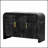 Retro Minimalist Curved Sideboard with Gold Handles and Adjustable Dividers for Living Room-24774366