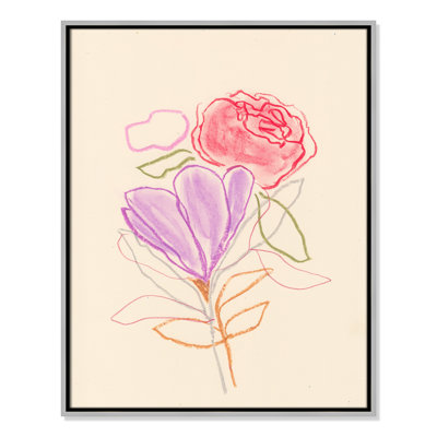 Simple Floral "Simple Floral III" Print