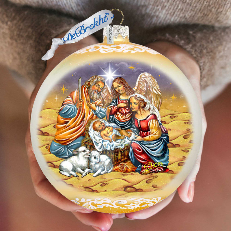 5.5'' Glass Ball Ornament