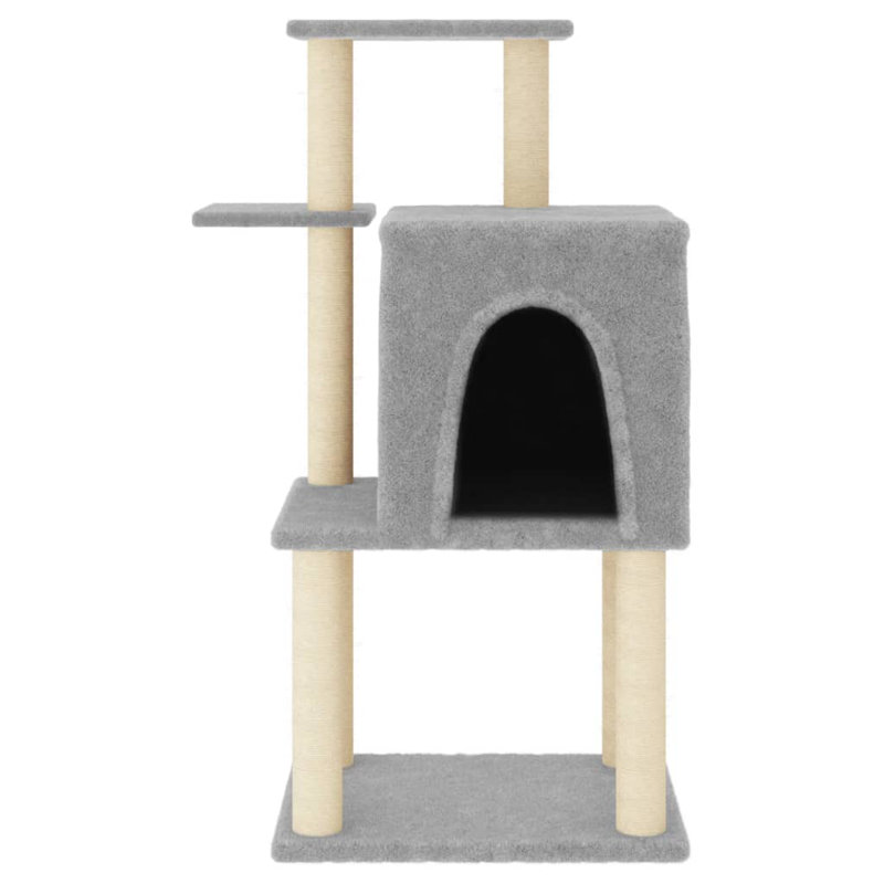 Mayview 97cm H Cat Tree, Light Grey