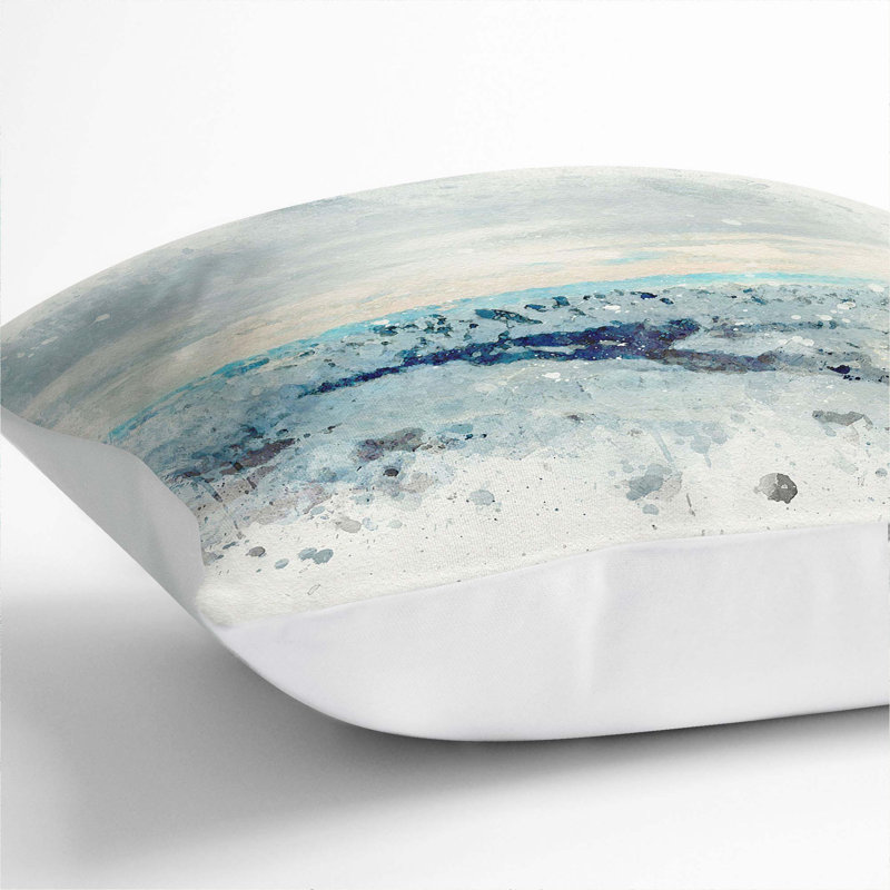 Square Cushion, White, 40cm H x 40cm W x 15cm D