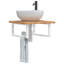 Albertdine 50cm Solid Wood Bathroom Vanity Top-620922913