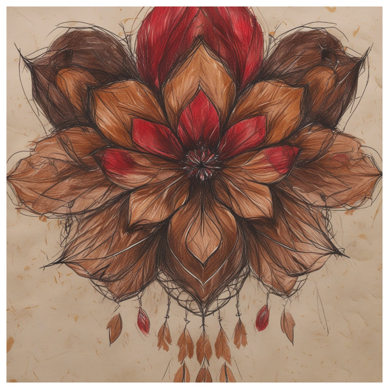 Rideaux Mandala, 50 po x 92 po - 1 panneau, Transparent