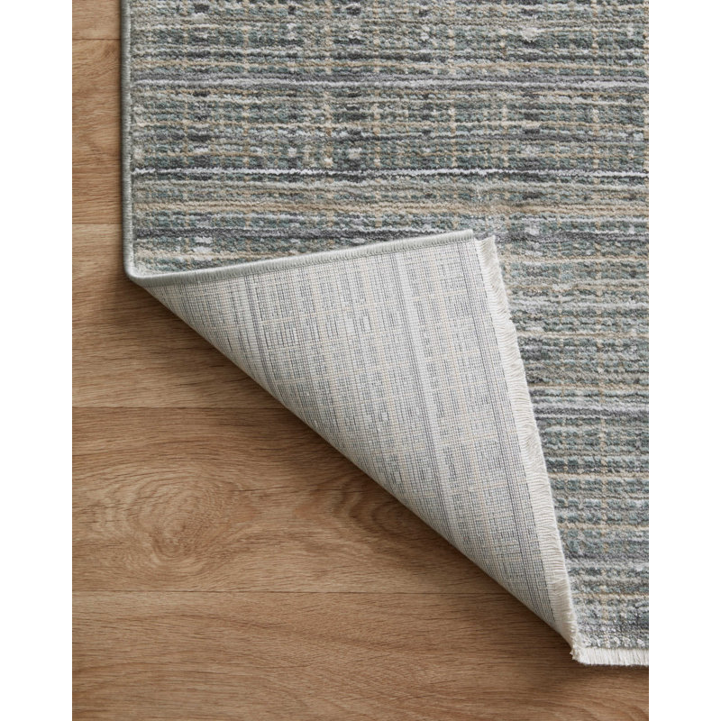 Soho Jade / Stone Area Rug, Runner 2'7" x 10'