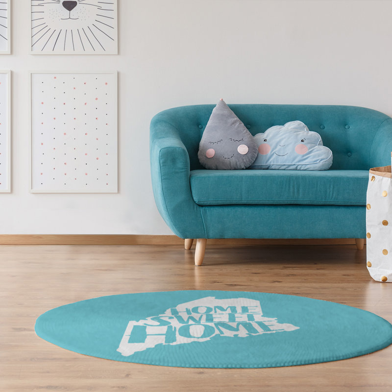 Tapis en poly-chenille pour le maine de la maison