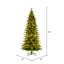 Vickerman Balsam Spruce Slim Artificial Christmas Lighted Artificial Pine Christmas Tree-2036676698