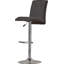 Swivel Upholstered Adjustable Height Counter Stool