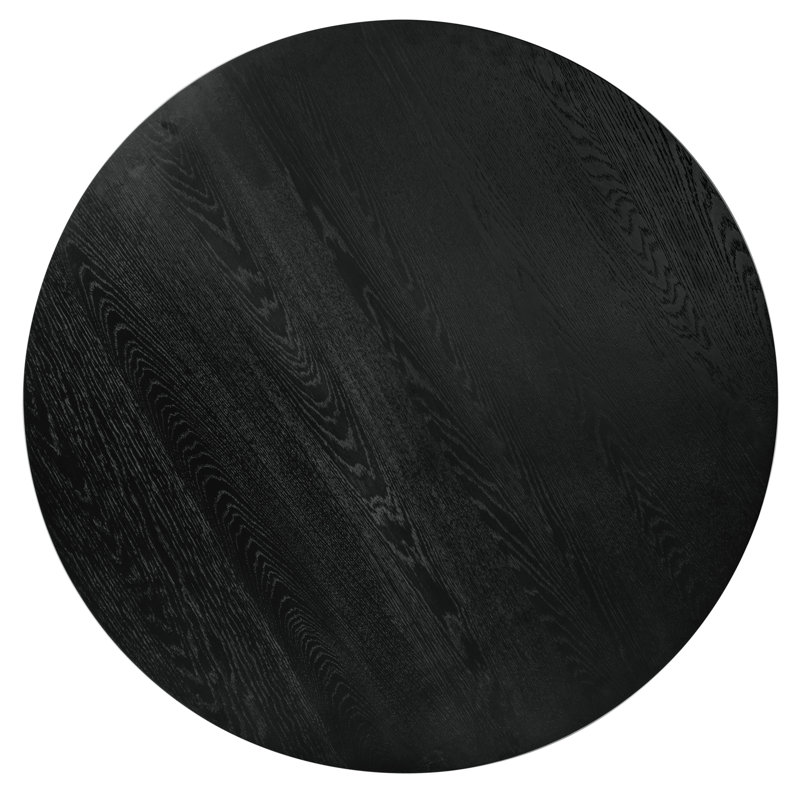 Kathalina Round Dining Table, Black