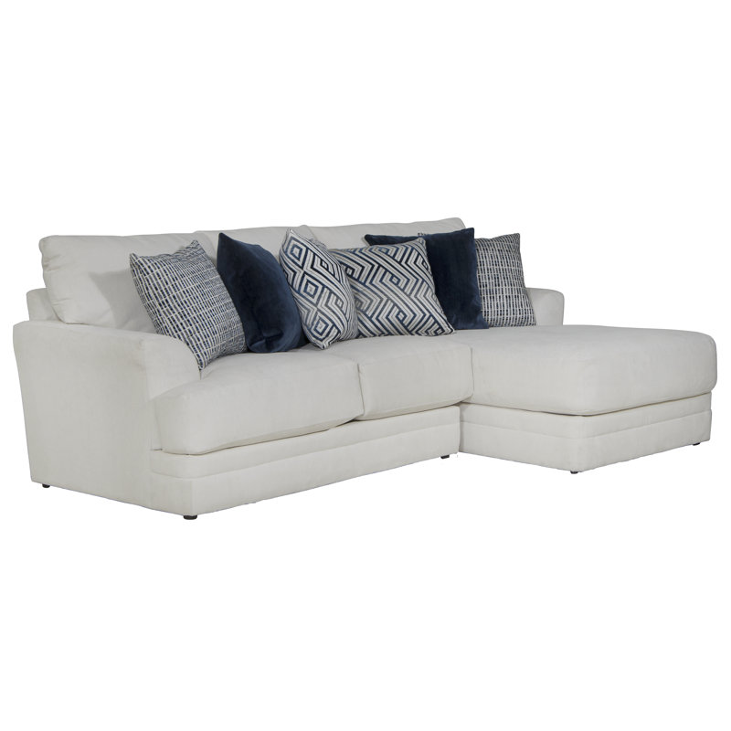 Canapé modulaire large de 102 po Mazekine, Accoudoir à droite (vu de face)