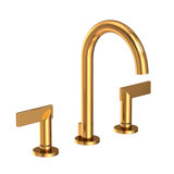 Priya Widespread Bathroom Faucet with Drain Assembly
