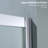 48'' W x 72'' H Frameless Shower Door Single Sliding Shower Door Tempered Glass Bathroom Shower Door-92618917