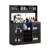 Wine Bar Cabinet,Liquor Cabinet with Led Light,Power Outlet,Buffet Sideboard with Storage Rack and 6 Hooks,Coffee Bar Cabinet for Liquor and Glasses