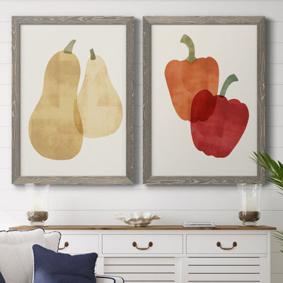 Toile encadrée organique Premium Veg VI - prête à être accrochée